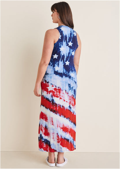 Tank Maxi Dress - Boardwalk Flag | Venus Cost Saving