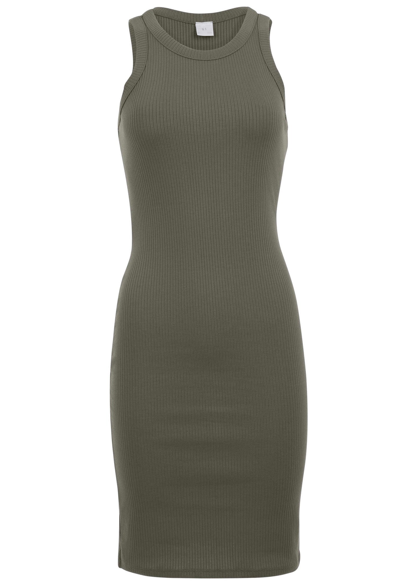 Flexrib Mini Dress - Olive | Venus Cost Saving