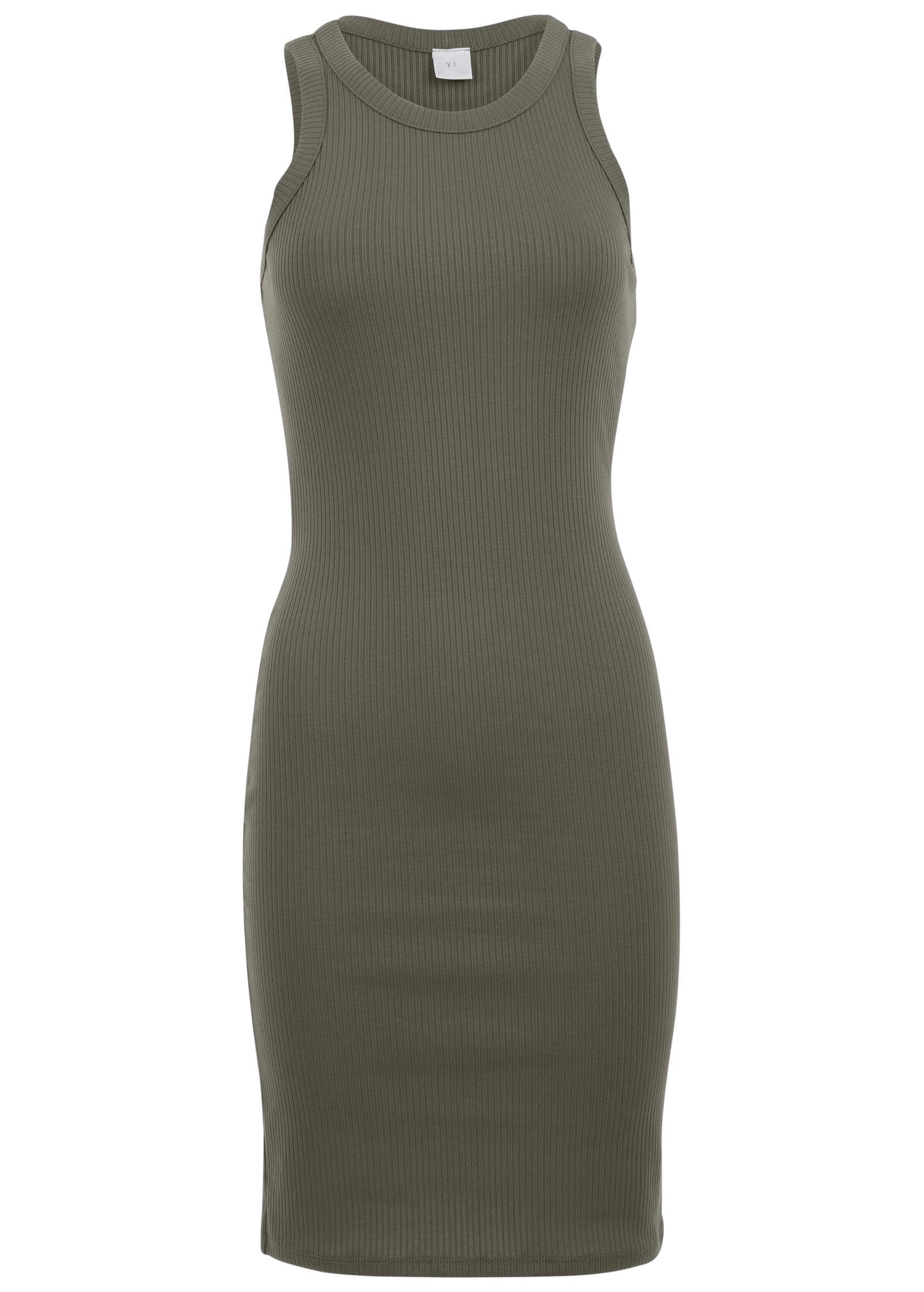 Flexrib Mini Dress - Olive | Venus Cost Saving