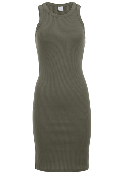 Flexrib Mini Dress - Olive | Venus Cost Saving