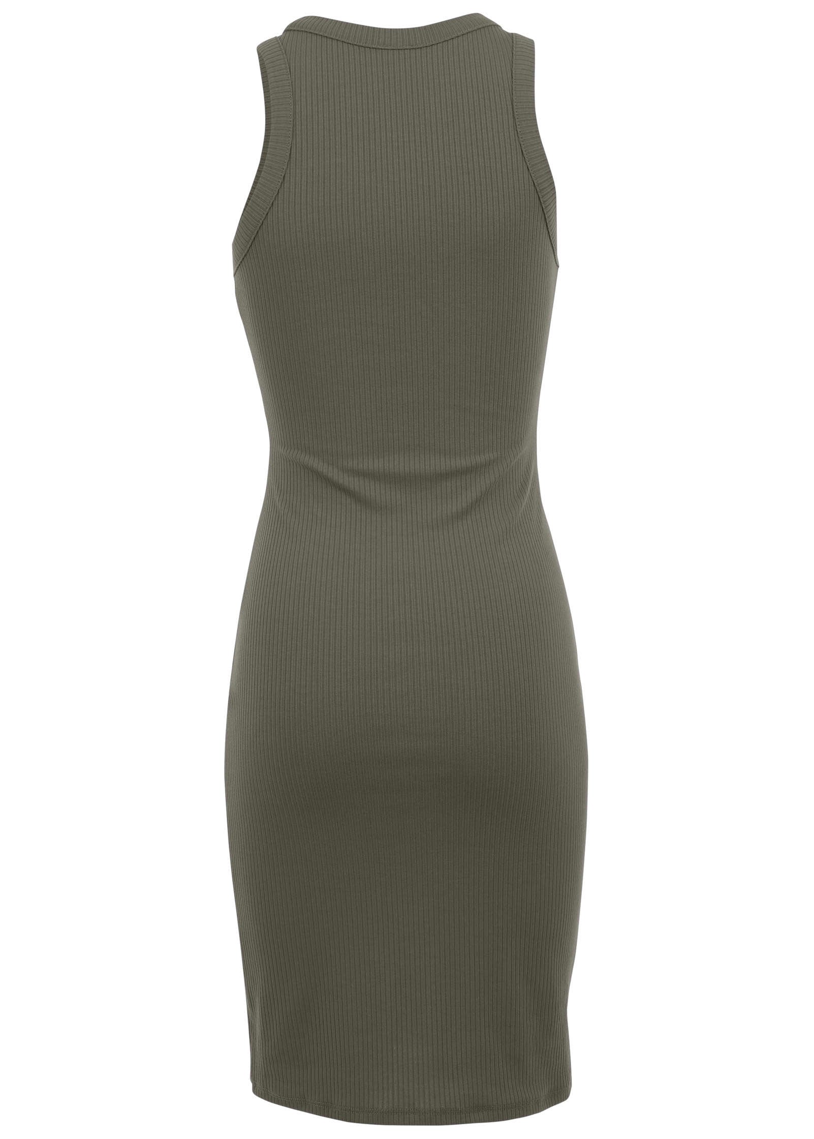 Flexrib Mini Dress - Olive | Venus Cost Saving