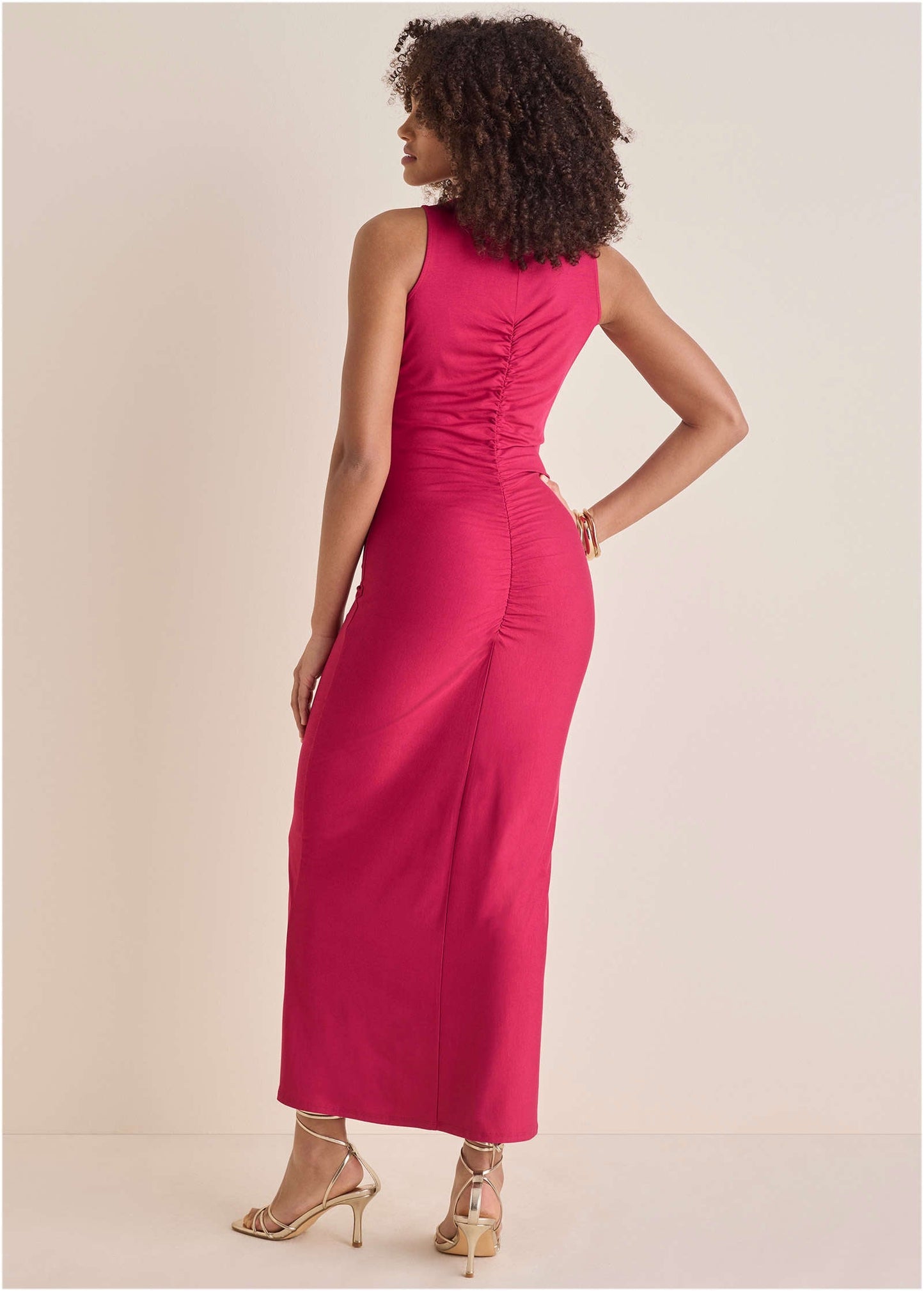 Key Hole Maxi Dress - Granita | Venus Special Offer