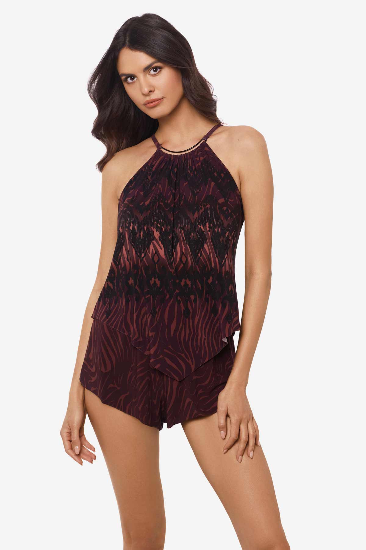 Goldie Romper in Zabra | Venus Featured