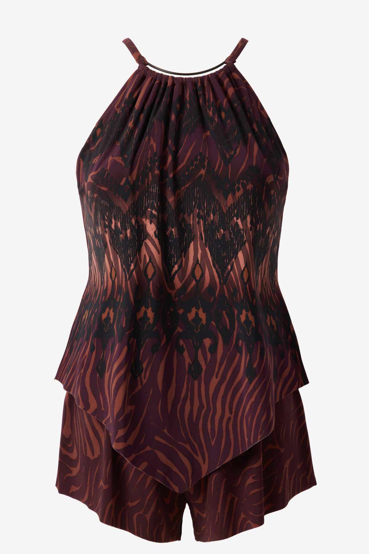 Goldie Romper in Zabra | Venus Featured