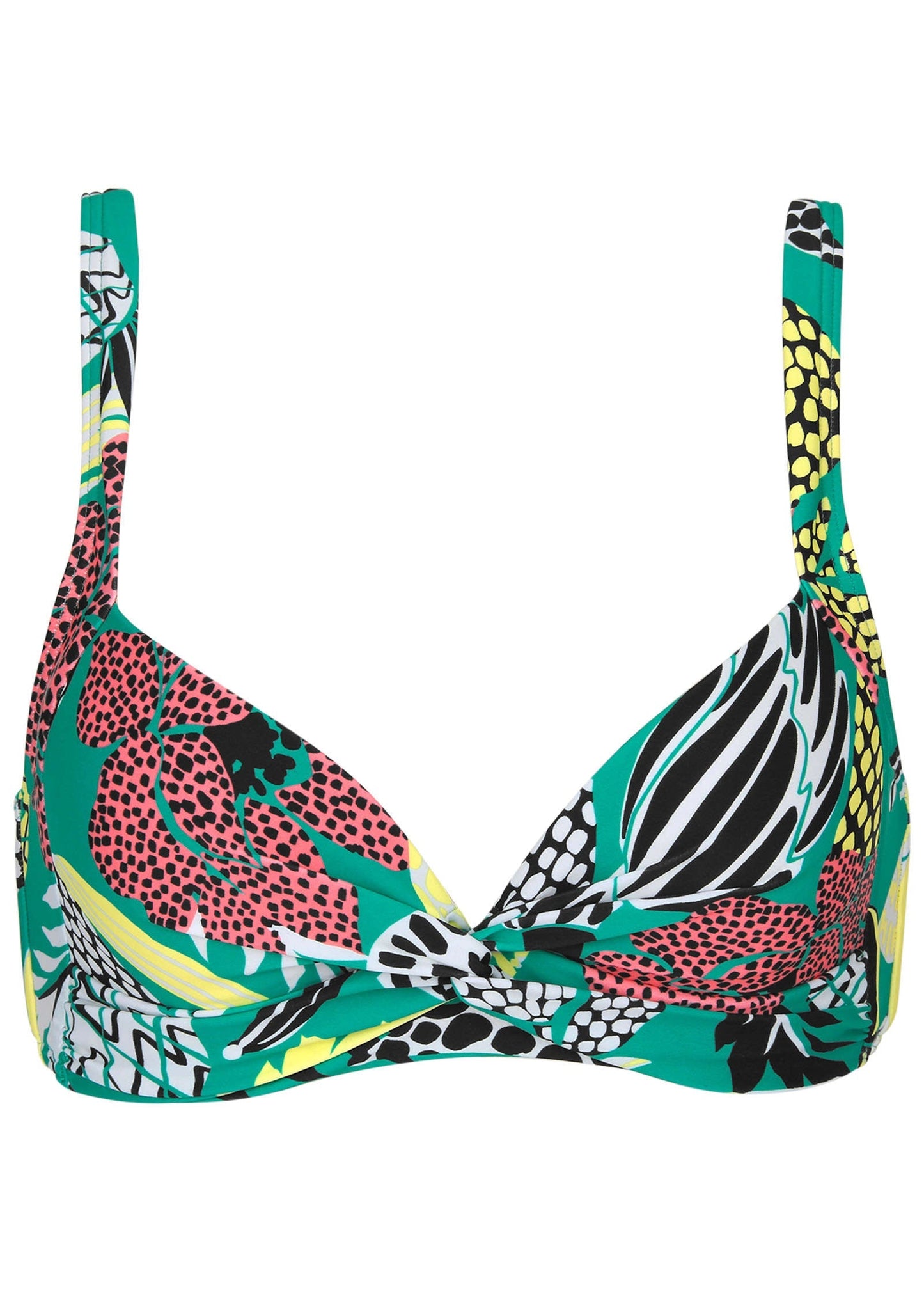 St Lucia Twist Bikini Top - Fruit Of Paradise | Venus Budget Friendly