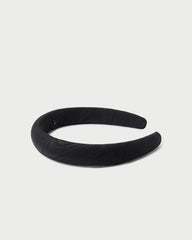 Loeffler Randall Women / Marina Black Moiré Puffy Headband