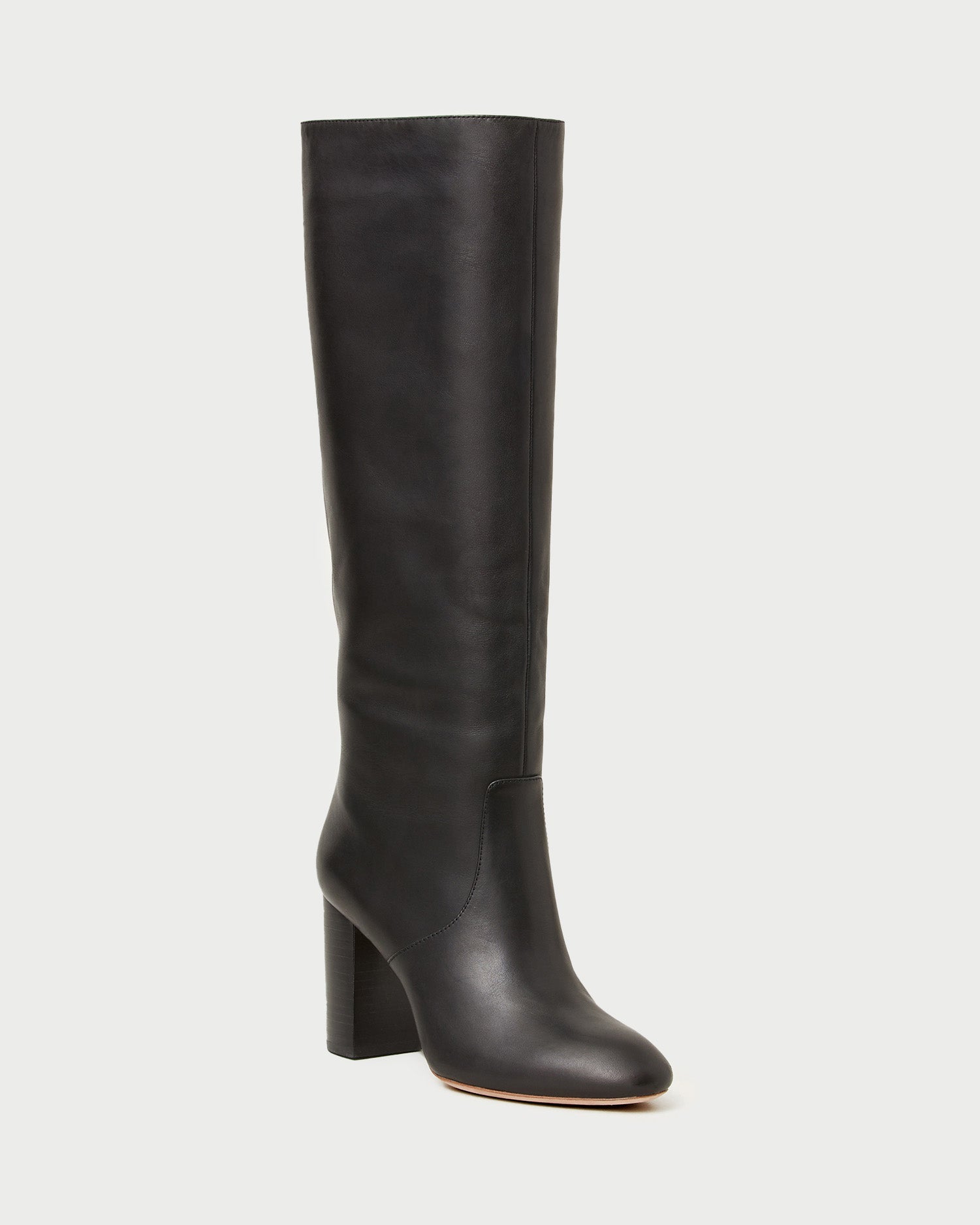 Loeffler Randall Women / Goldy Black Leather Tall Boot