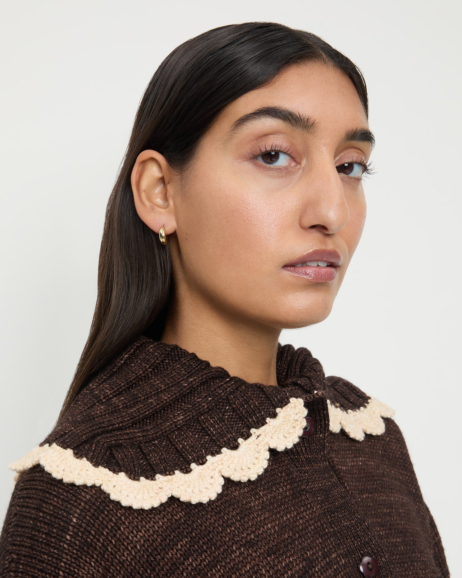 Loeffler Randall Women / Adeline Gold Mini Dome Hoop Earring