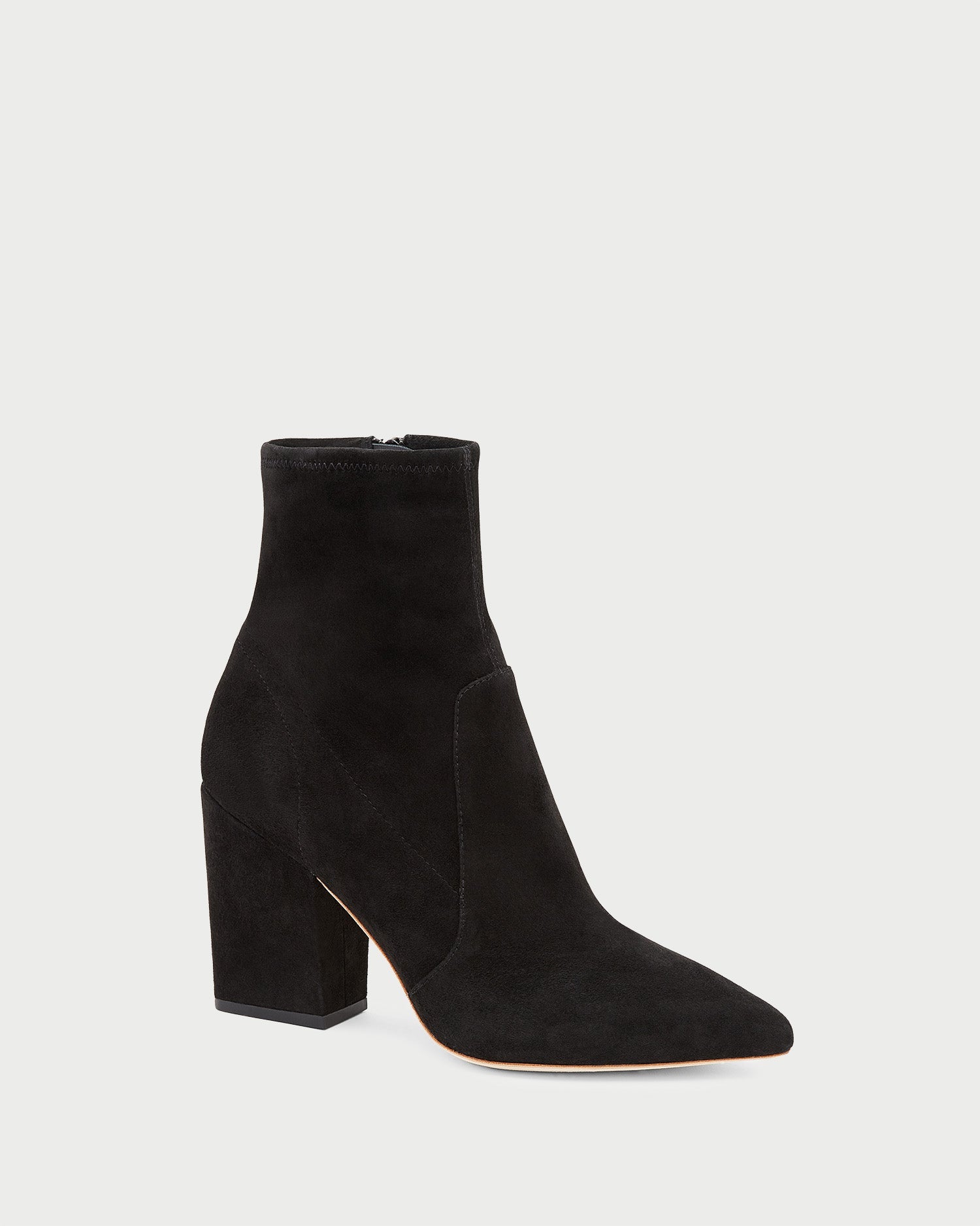 Loeffler Randall Women / Isla Black Suede Ankle Bootie