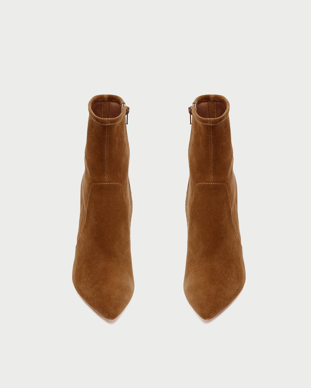 Loeffler Randall Women / Isla Cacao Suede Ankle Bootie