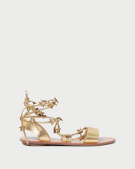 Loeffler Randall Women / Starla Gold Wrap Sandal