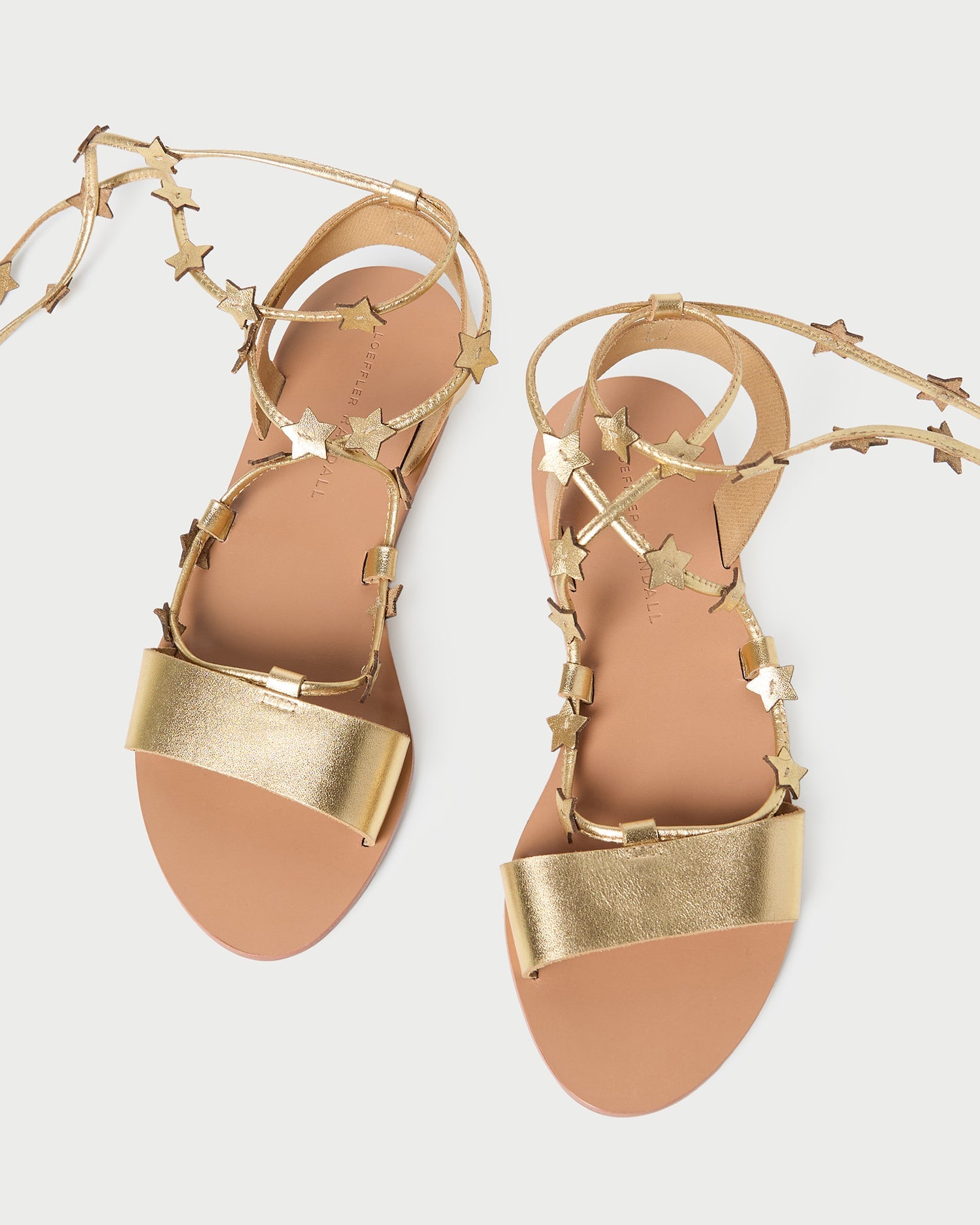 Loeffler Randall Women / Starla Gold Wrap Sandal
