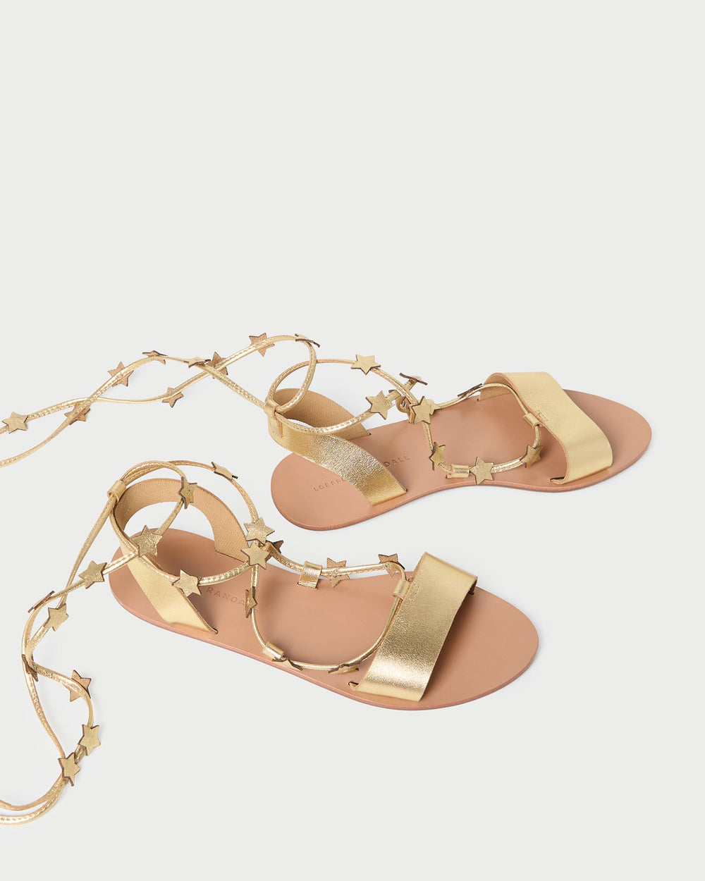 Loeffler Randall Women / Starla Gold Wrap Sandal