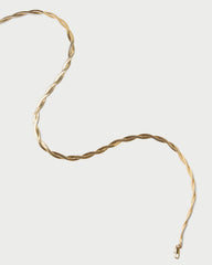 Loeffler Randall Women / Kennedy Gold Twisted Chain Necklace