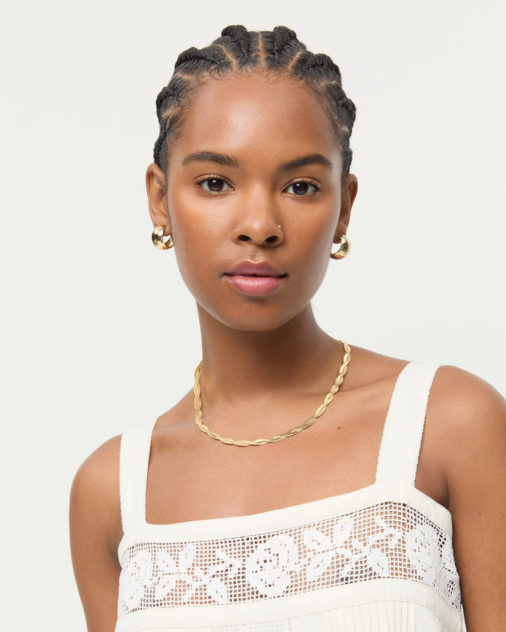 Loeffler Randall Women / Kennedy Gold Twisted Chain Necklace