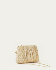 Loeffler Randall Women / Rayne Gold Bow Clutch