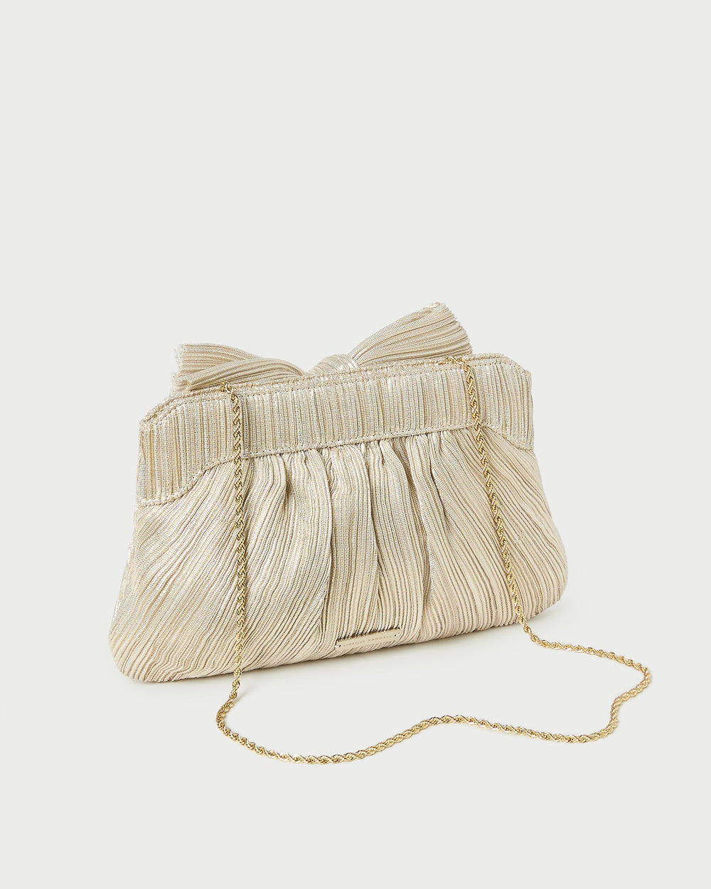 Loeffler Randall Women / Rayne Platinum Bow Clutch