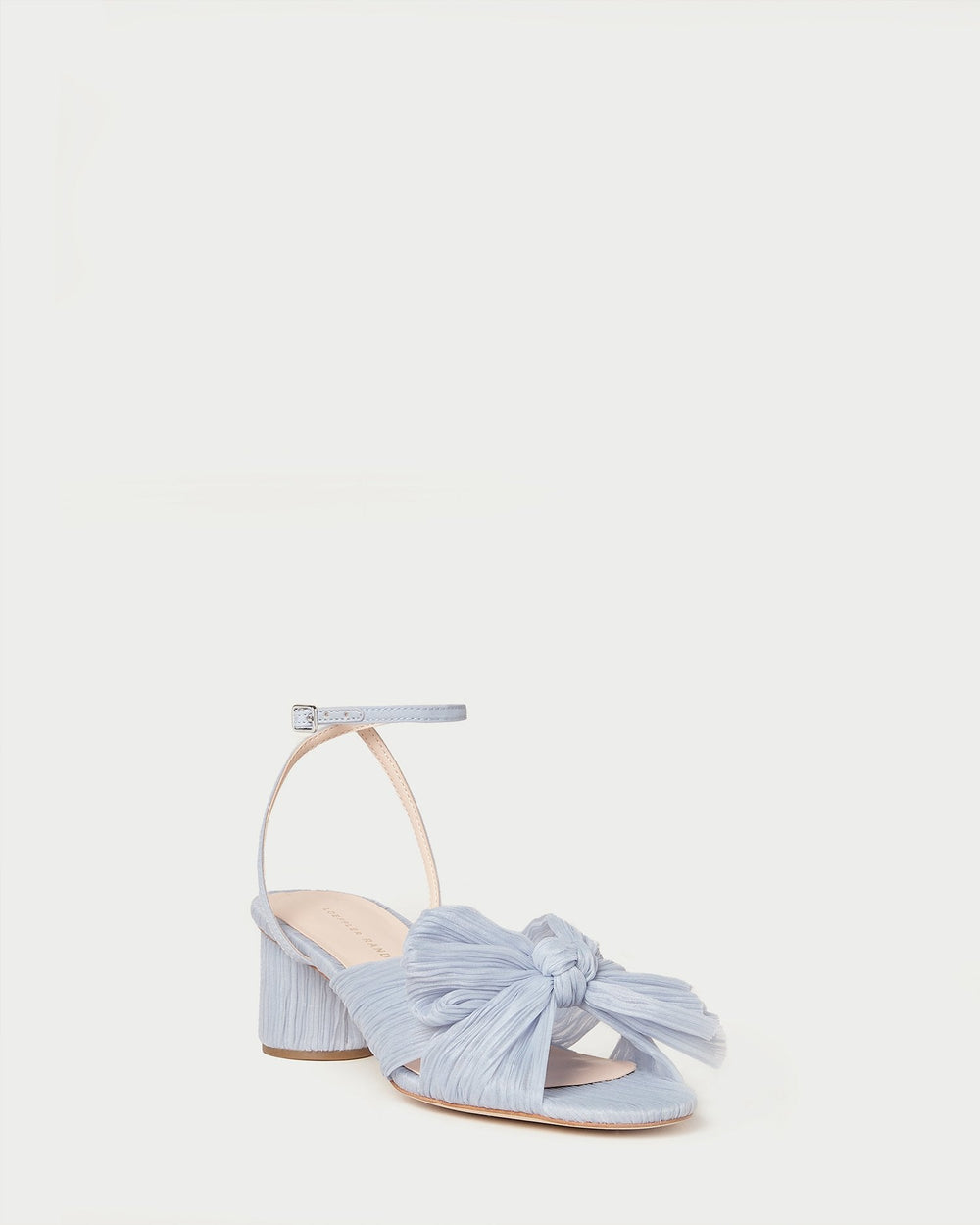 Loeffler Randall Women / Dahlia Blue Pleated Bow Heel