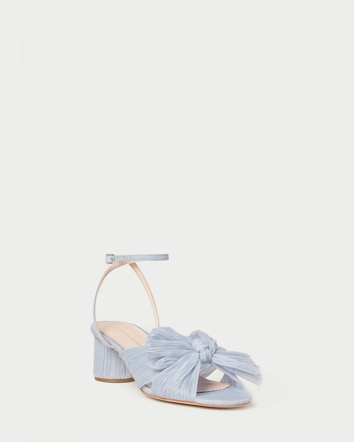Loeffler Randall Women / Dahlia Blue Pleated Bow Heel