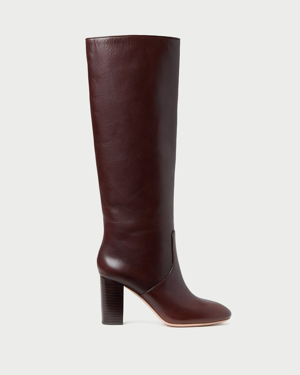 Loeffler Randall Women / Goldy Espresso Leather Tall Boot