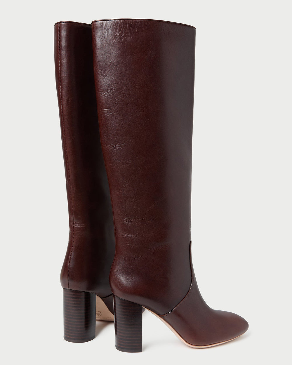 Loeffler Randall Women / Goldy Espresso Leather Tall Boot