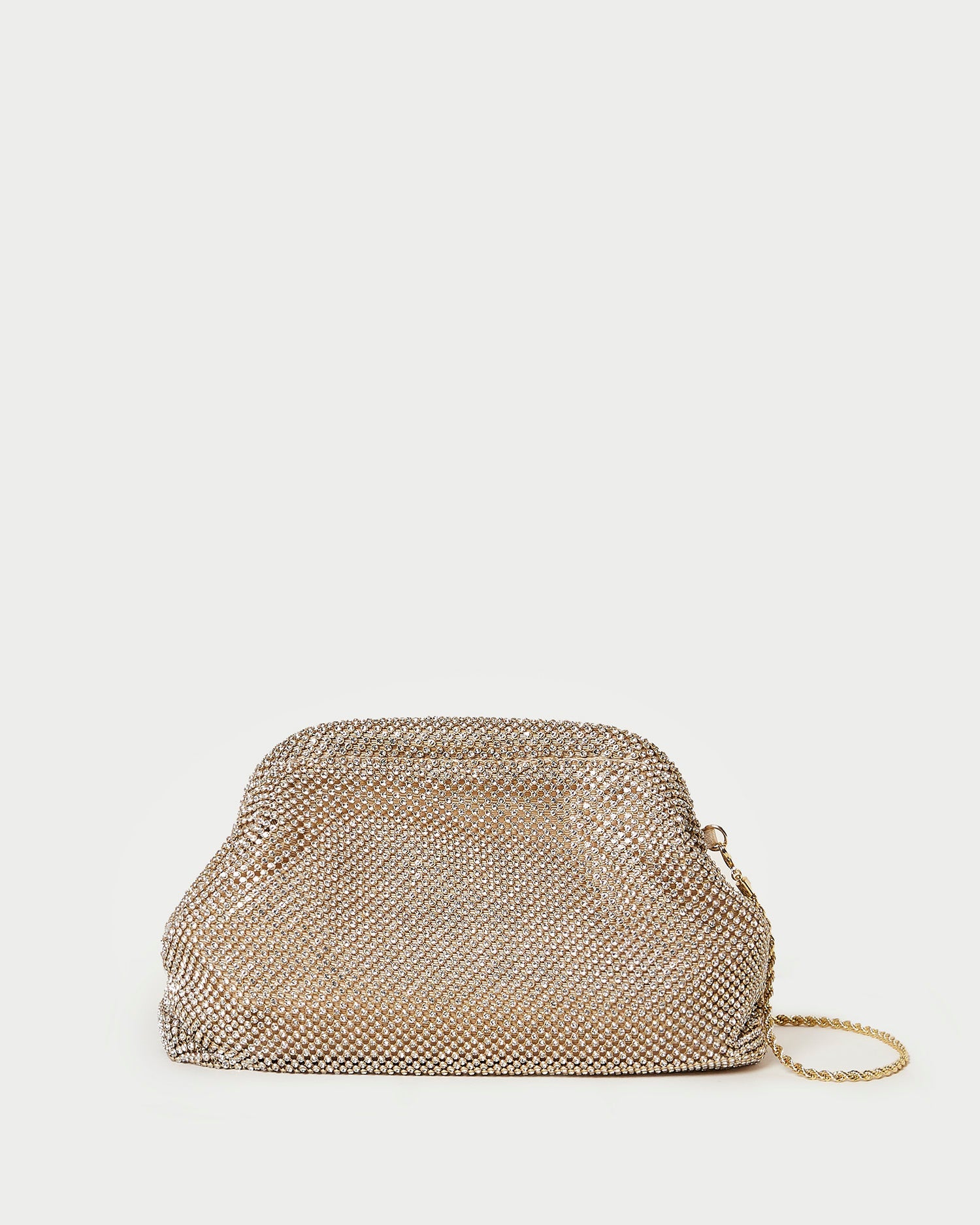 Loeffler Randall Women / Doreen Gold Diamanté Frame Pouch