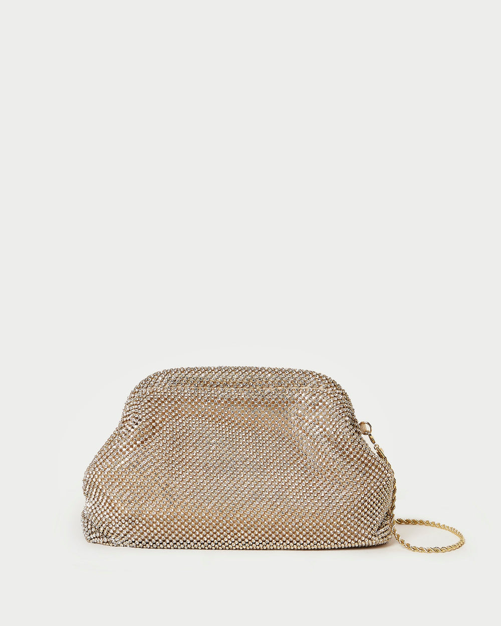 Loeffler Randall Women / Doreen Gold Diamanté Frame Pouch