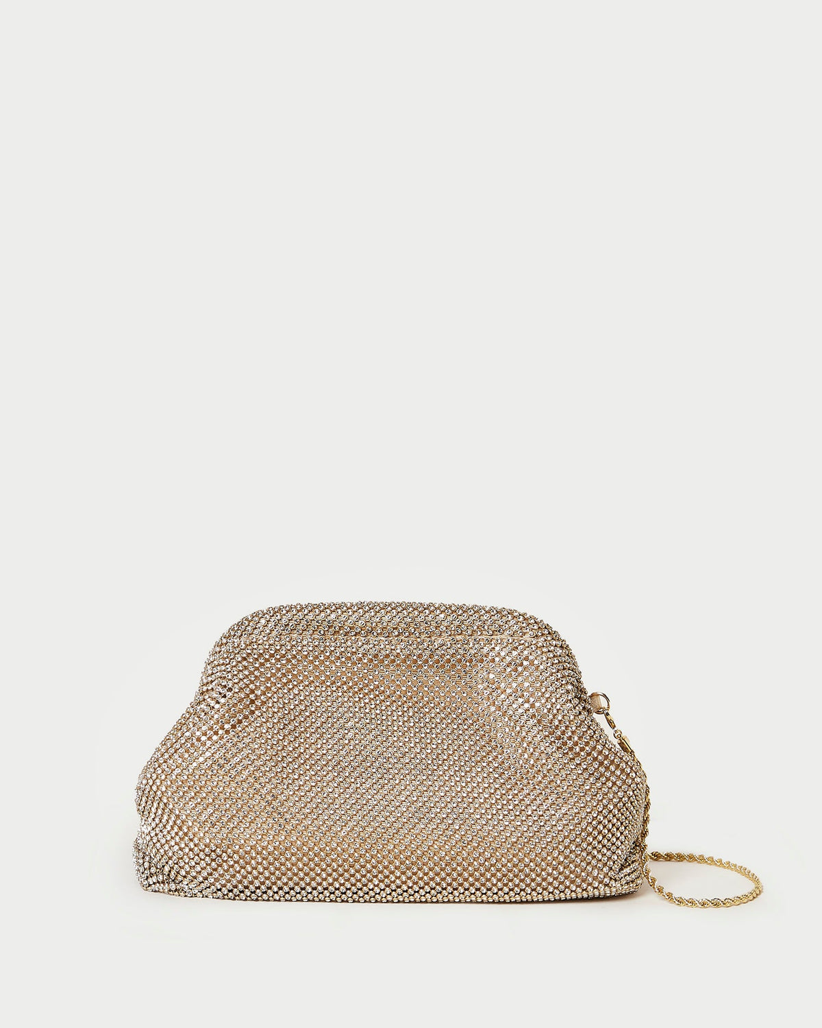 Loeffler Randall Women / Doreen Gold Diamanté Frame Pouch