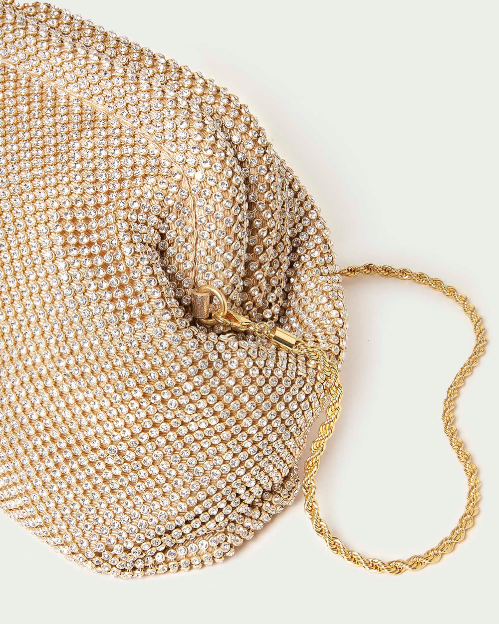 Loeffler Randall Women / Doreen Gold Diamanté Frame Pouch