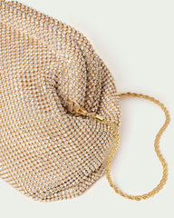 Loeffler Randall Women / Doreen Gold Diamanté Frame Pouch