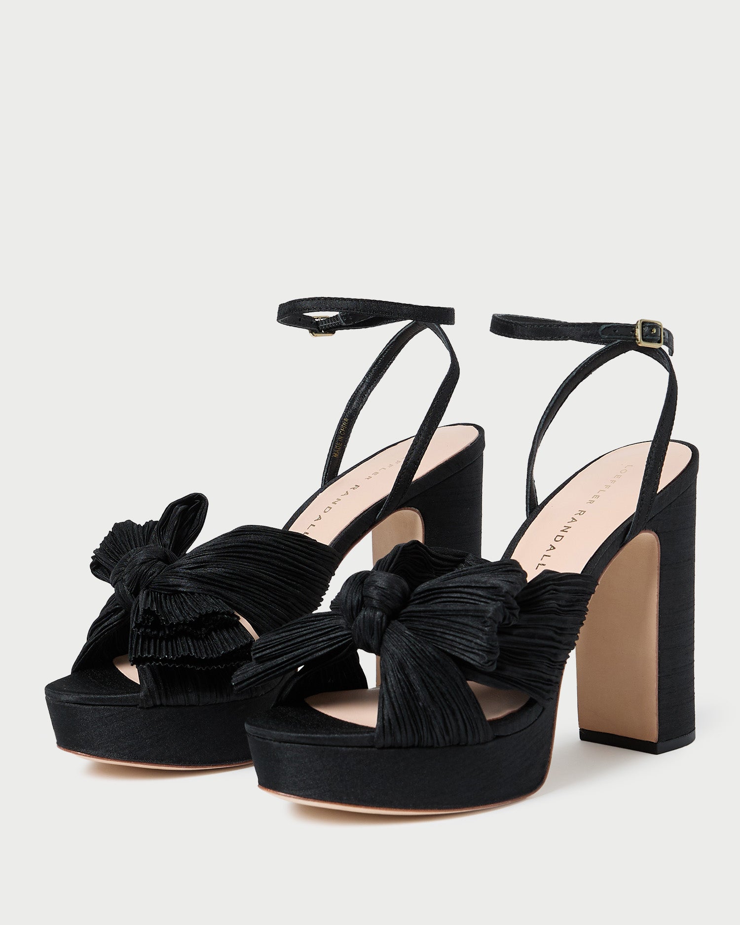 Loeffler Randall Women / Natalia Black Platform Bow Heel