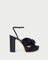 Loeffler Randall Women / Natalia Black Platform Bow Heel
