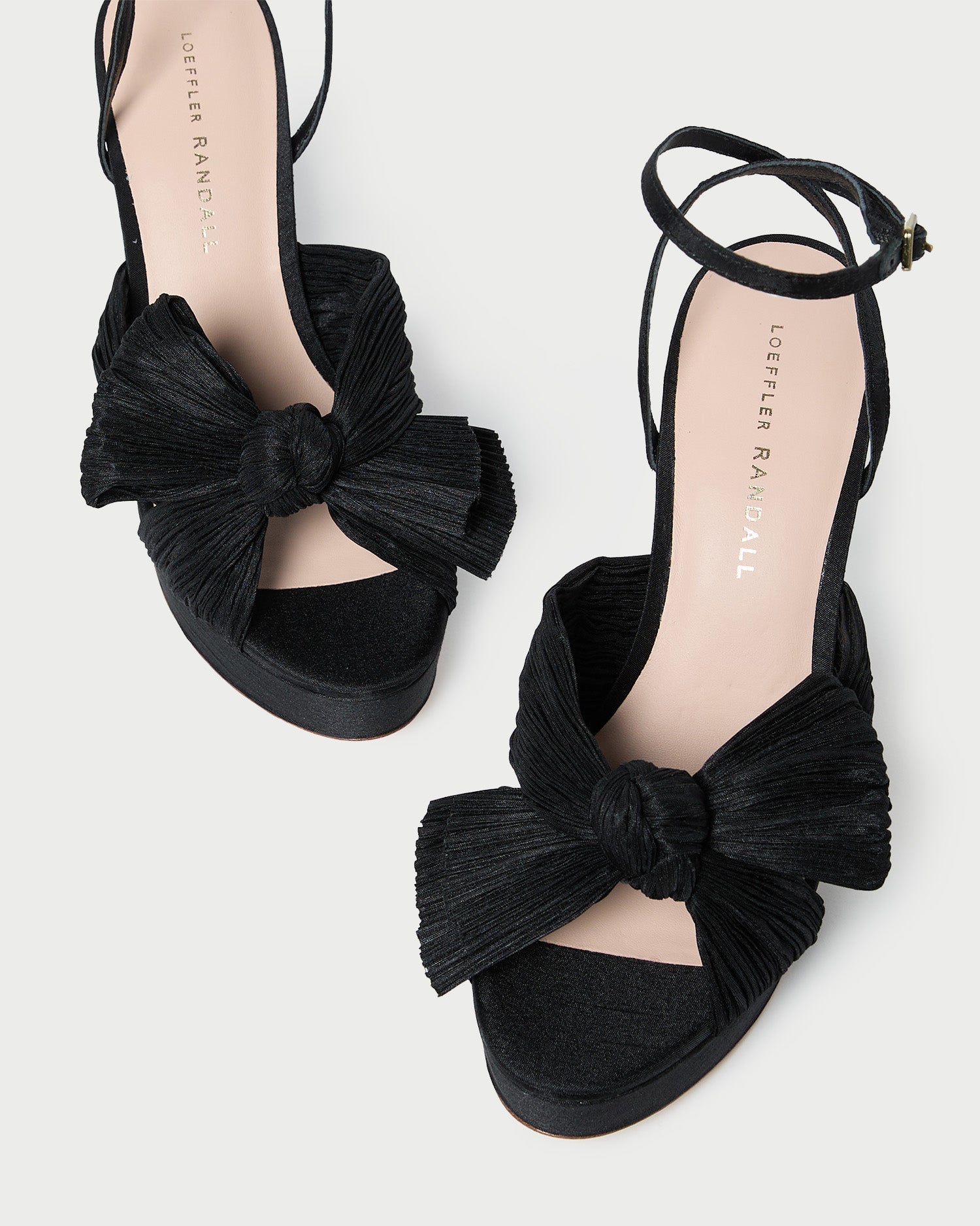 Loeffler Randall Women / Natalia Black Platform Bow Heel