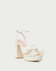Loeffler Randall Women / Natalia Pearl Platform Bow Heel