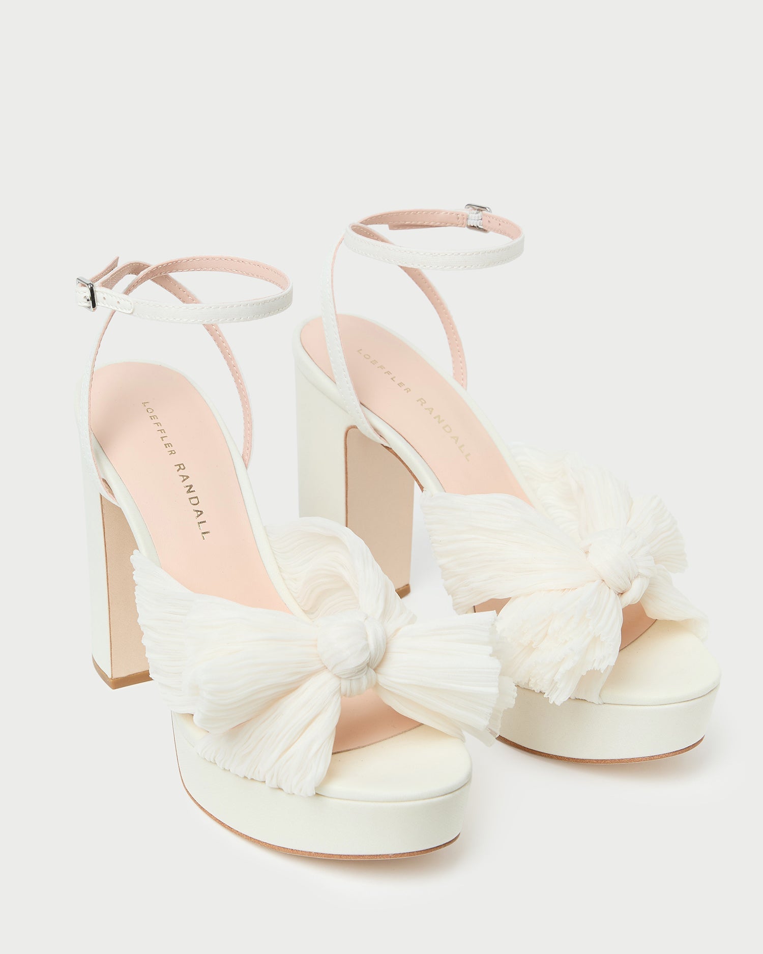 Loeffler Randall Women / Natalia Pearl Platform Bow Heel