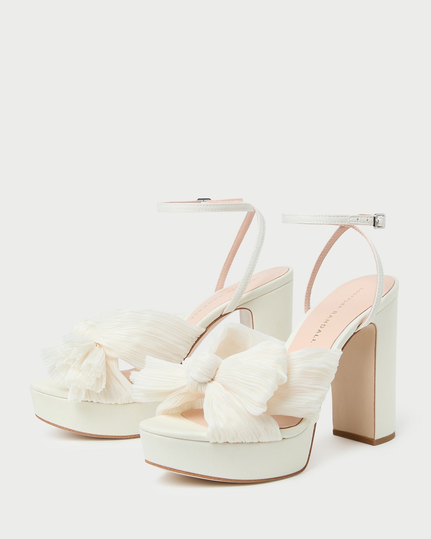 Loeffler Randall Women / Natalia Pearl Platform Bow Heel