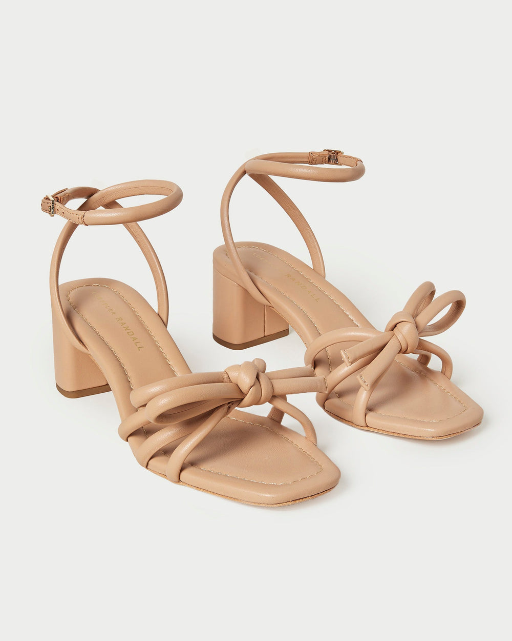 Loeffler Randall Women / Mikel Dune Bow Mid-Heel Sandal