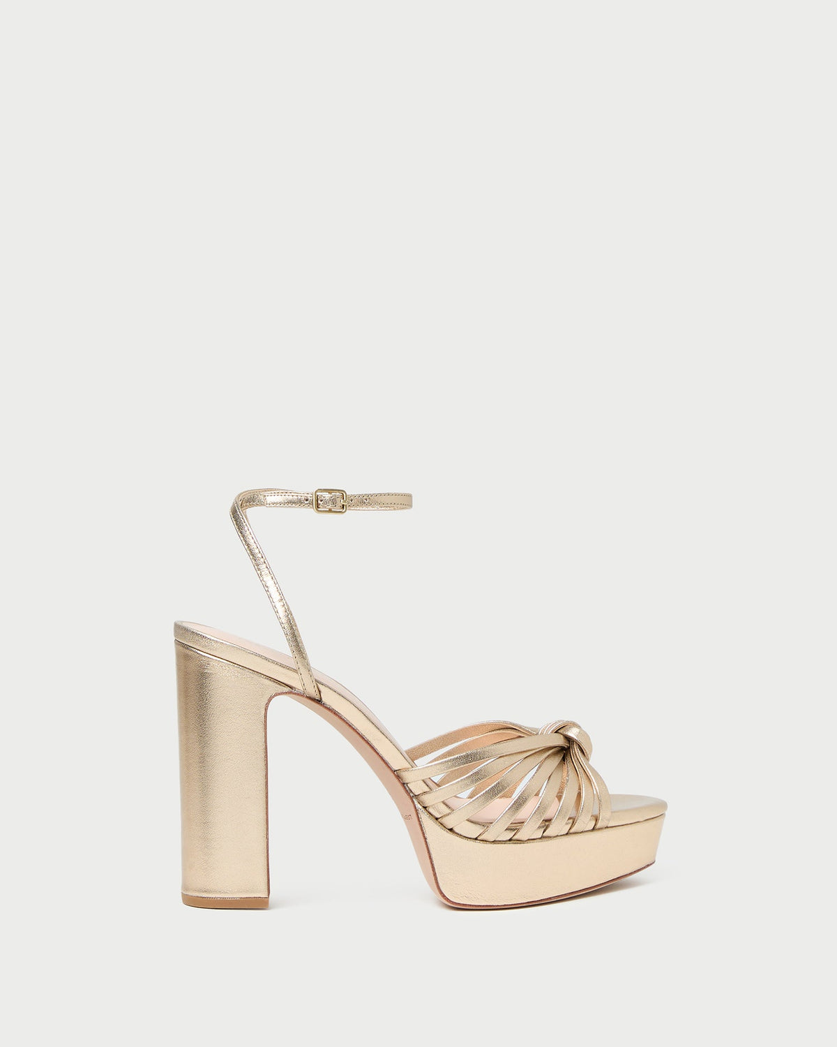 Loeffler Randall Women / Rivka Champagne Knot Platform Sandal