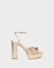 Loeffler Randall Women / Rivka Champagne Knot Platform Sandal