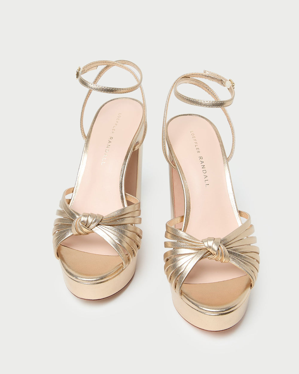 Loeffler Randall Women / Rivka Champagne Knot Platform Sandal