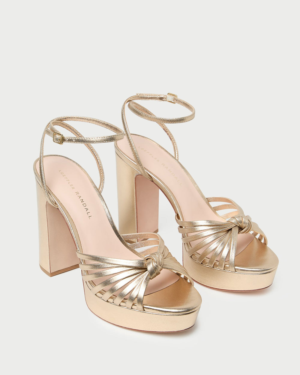 Loeffler Randall Women / Rivka Champagne Knot Platform Sandal