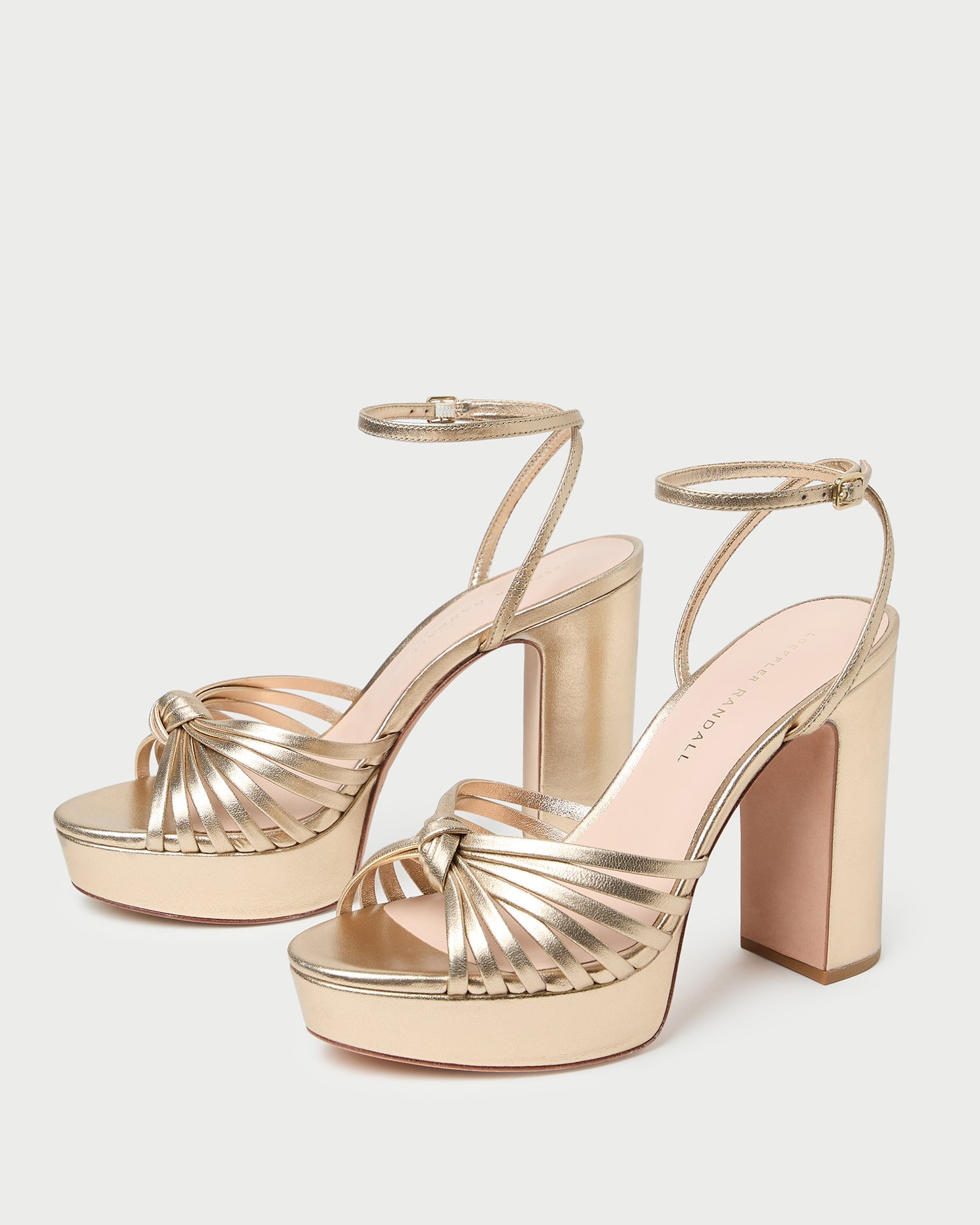 Loeffler Randall Women / Rivka Champagne Knot Platform Sandal