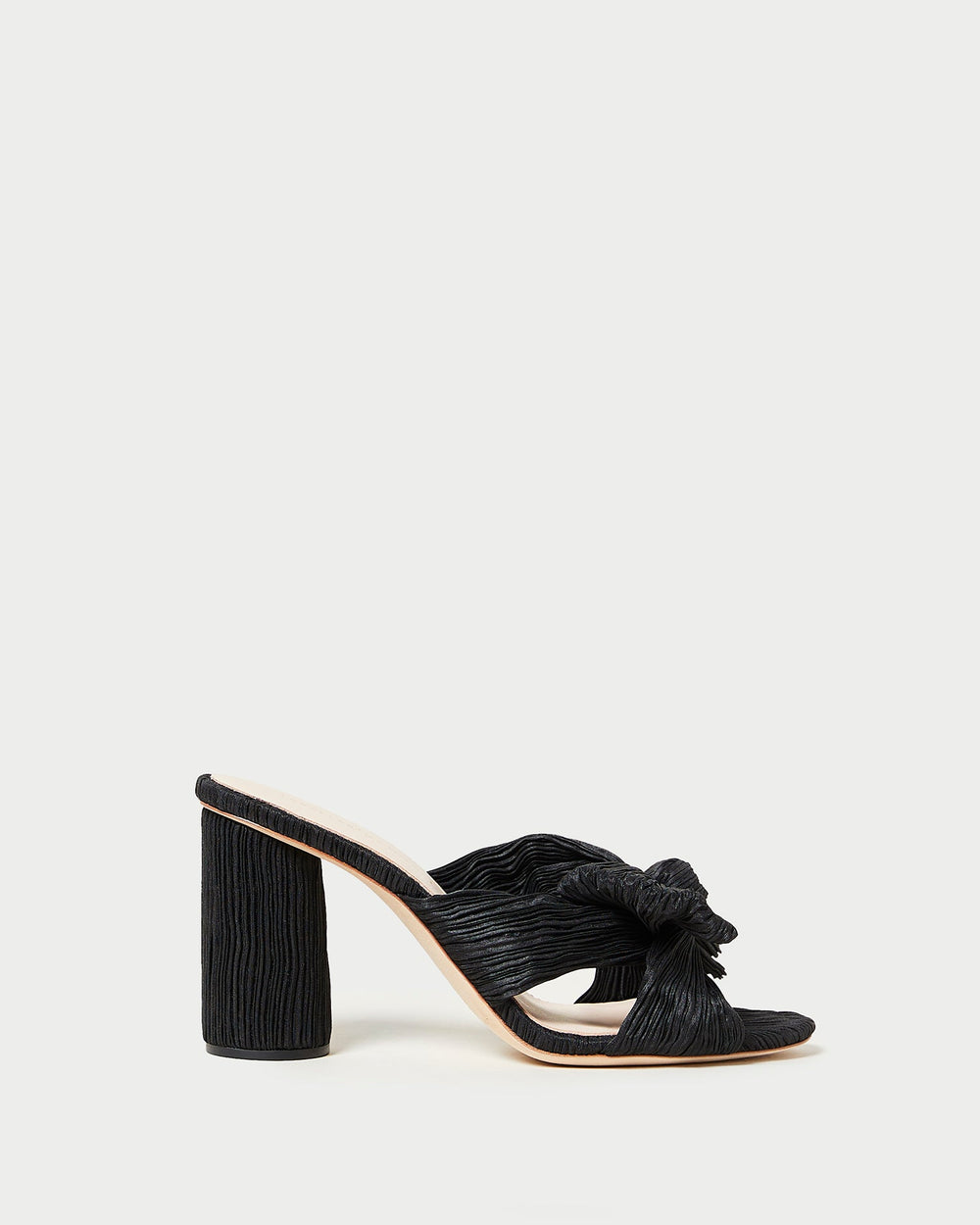 Loeffler Randall Women / Penny Black Pleated Bow Heel