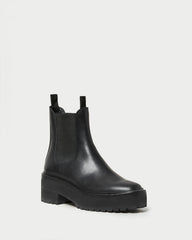 Loeffler Randall Women / Reggie Black Leather Chelsea Boot