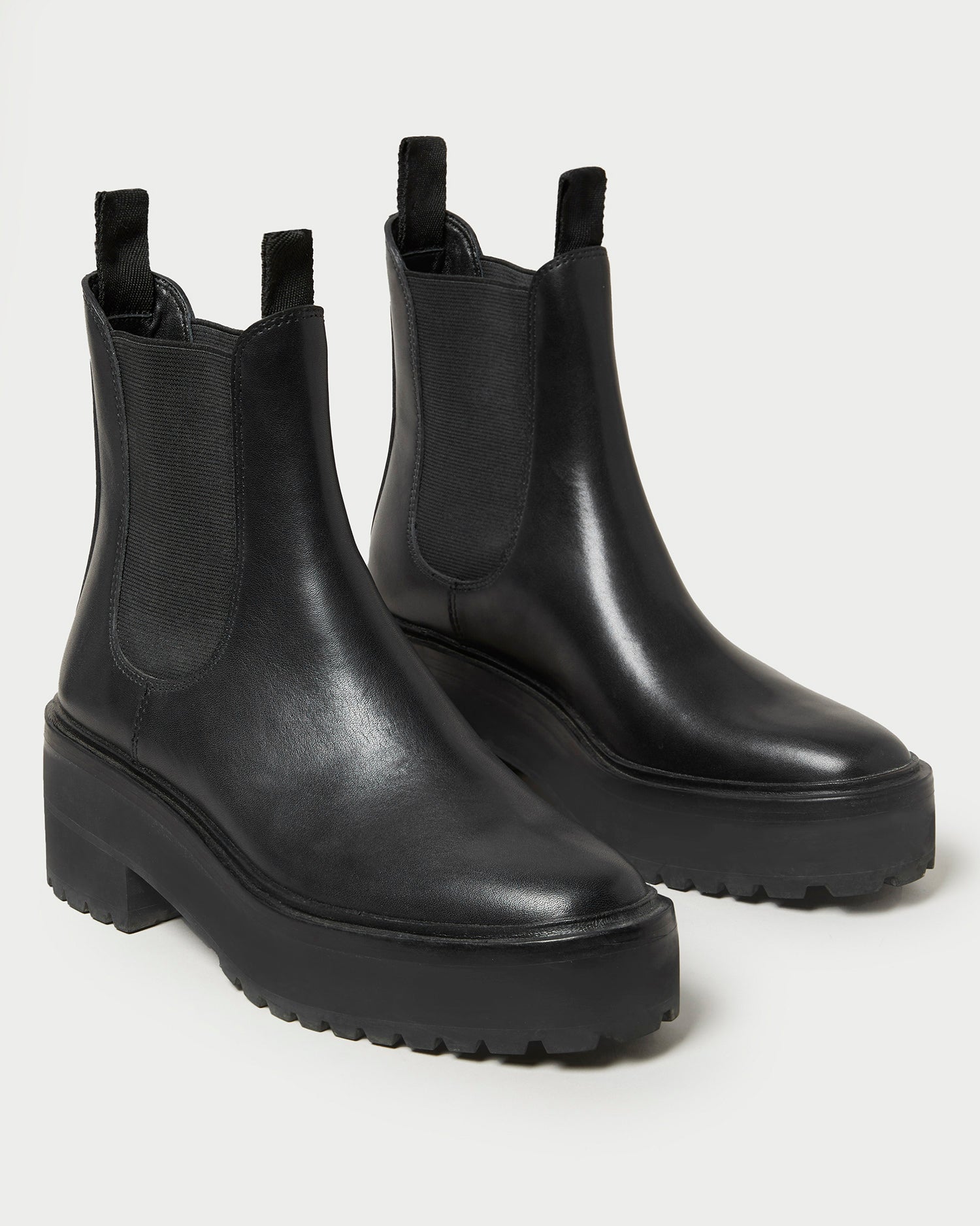 Loeffler Randall Women / Reggie Black Leather Chelsea Boot