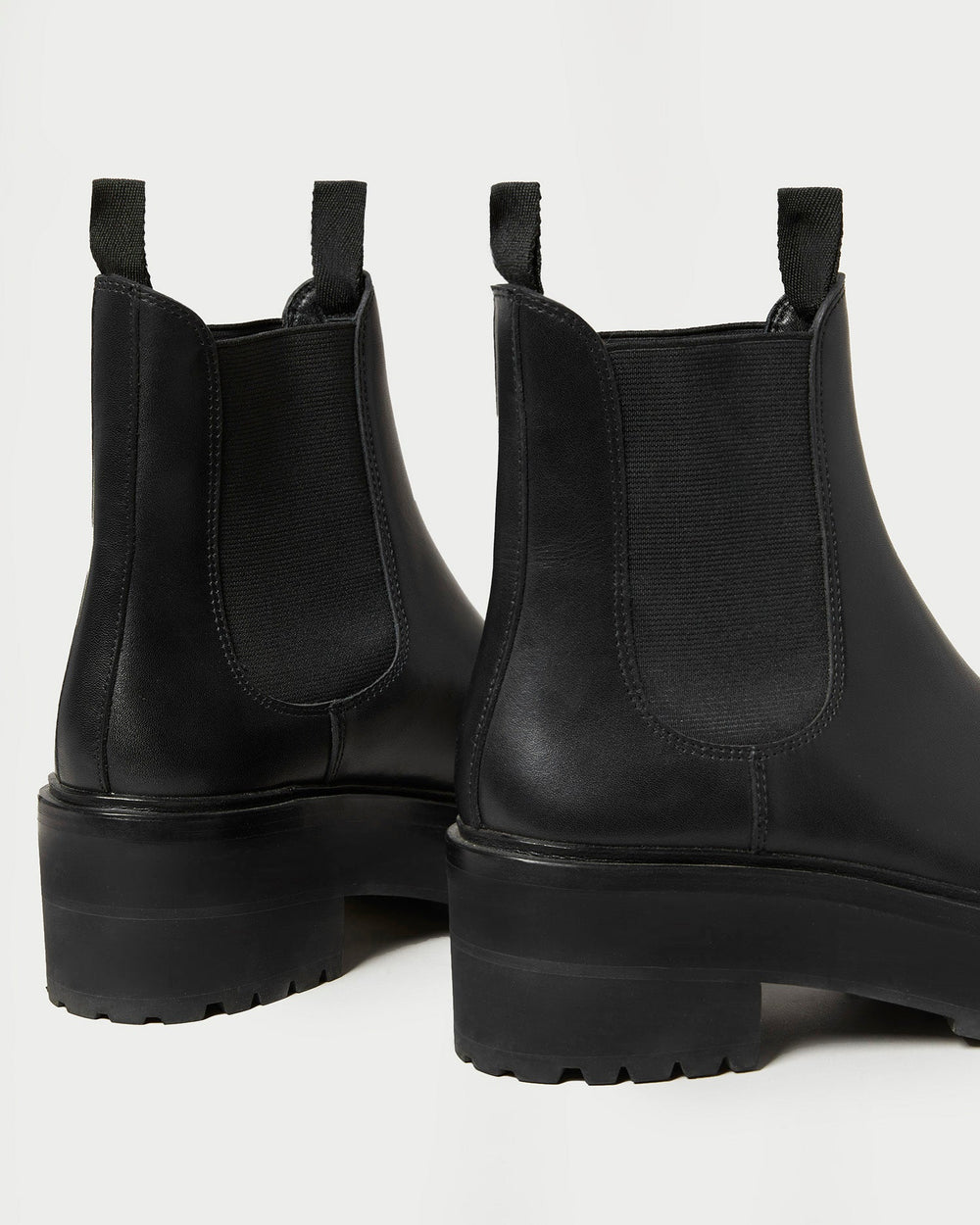 Loeffler Randall Women / Reggie Black Leather Chelsea Boot