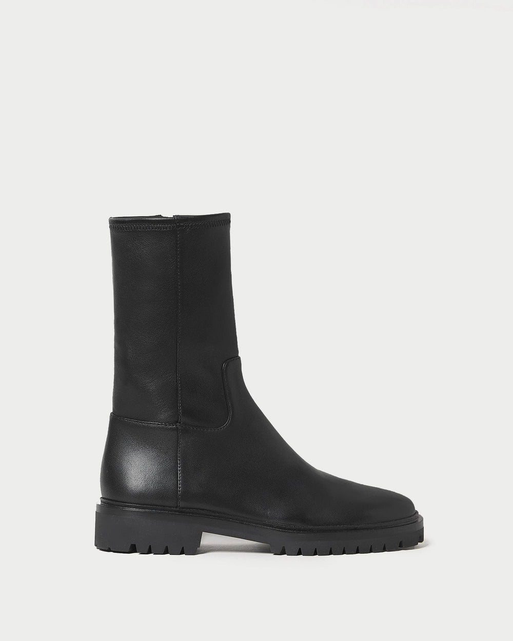 Loeffler Randall Women / Danny Black Leather Lug Boot