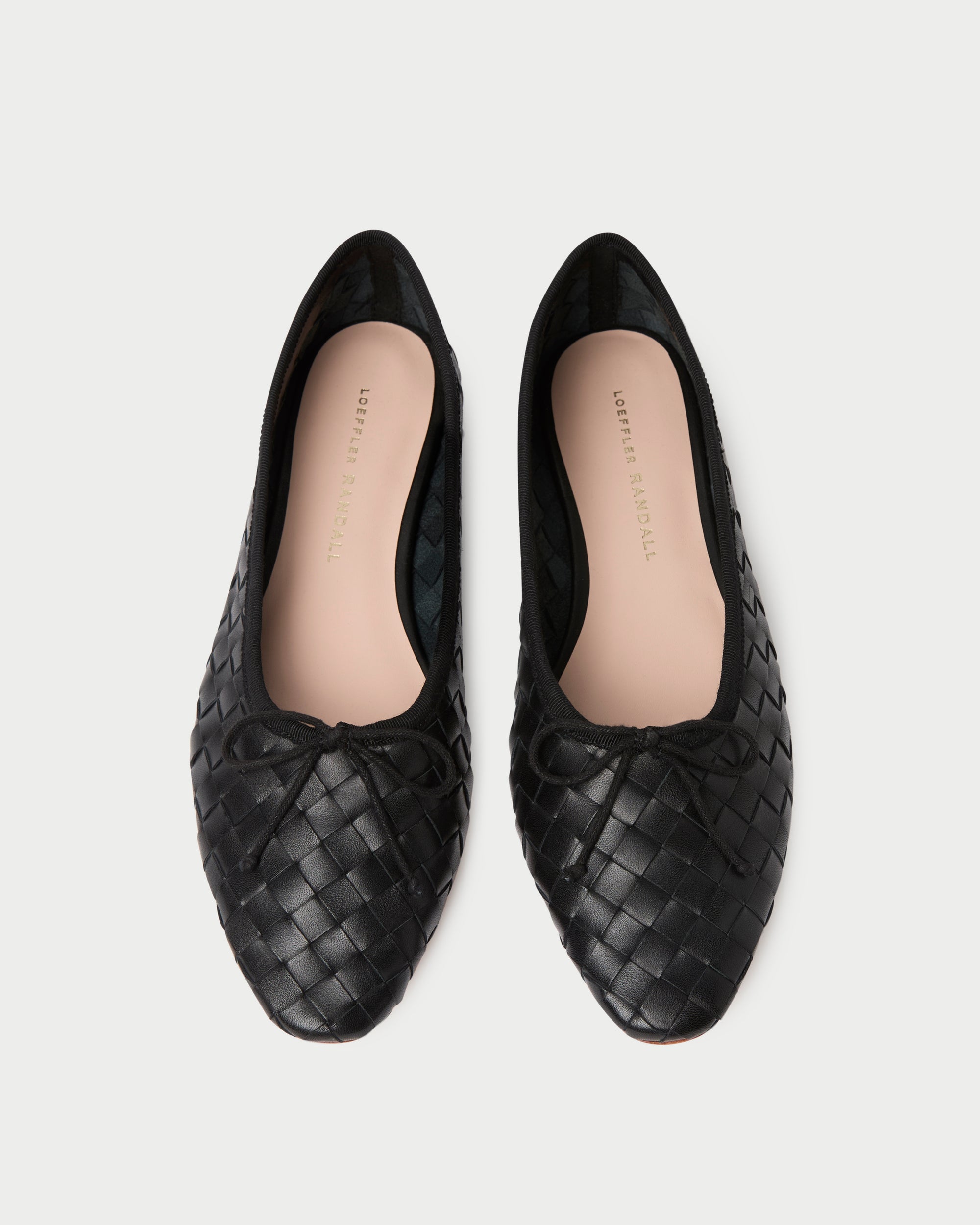 Loeffler Randall Women / Landry Black Woven Ballet Flat