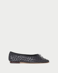 Loeffler Randall Women / Landry Black Woven Ballet Flat