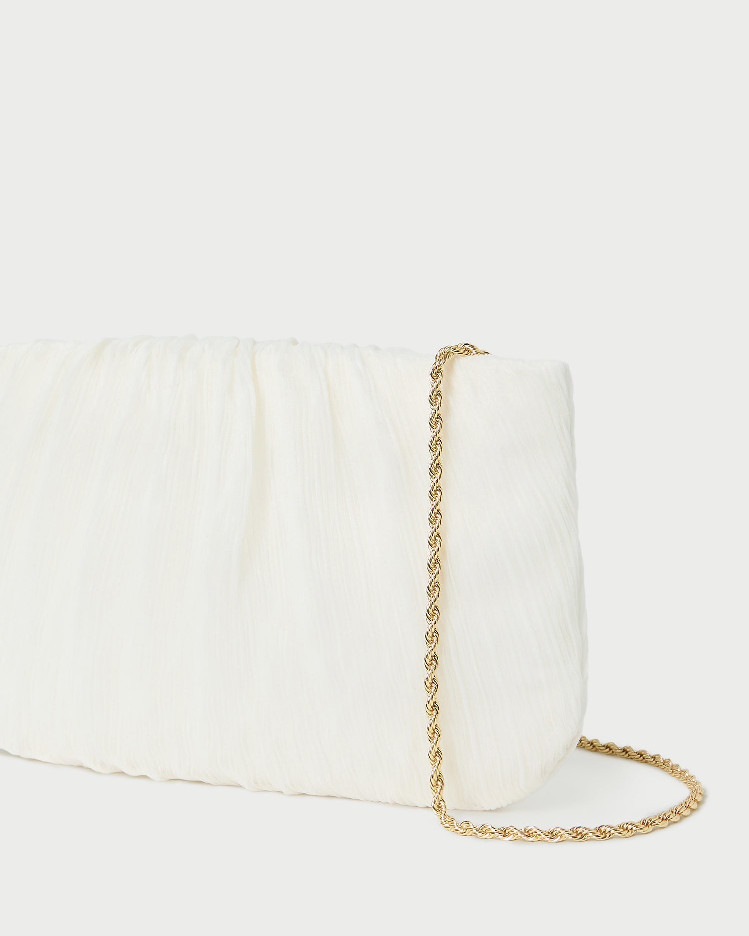 Loeffler Randall Women / Brit Pearl Flat Pleated Clutch